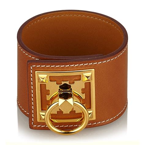 hermes men's leather bracelet|vintage hermes leather bracelet.